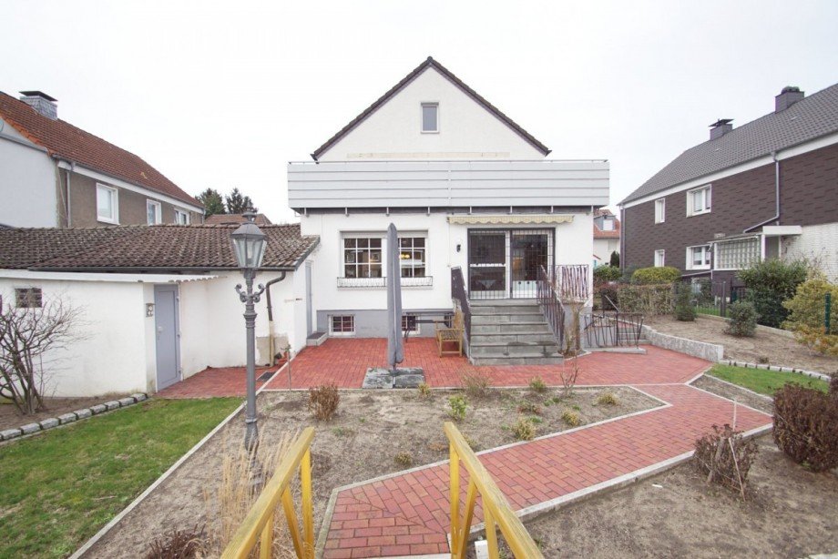R�ckansicht Einfamilienhaus Recklinghausen
