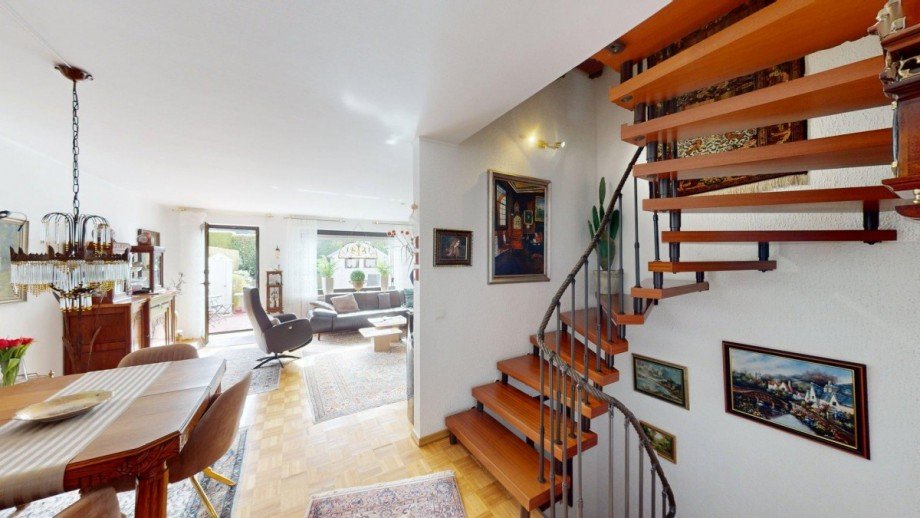 Treppe Reihenmittelhaus Bochum / Westenfeld