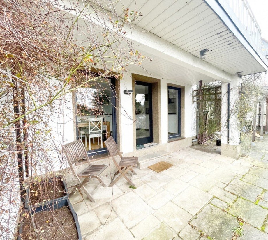Terrasse Souterrainwohnung Hattingen