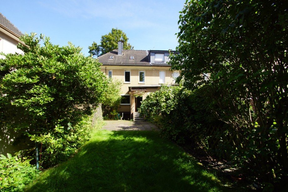 Garten Doppelhaush�lfte Herne