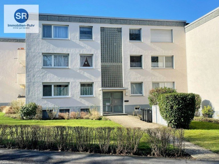 Vorderansicht Bochum Etagenwohnung Gut gelegene 3,5 Zimmerwohnung in Bochum-Eppendorf