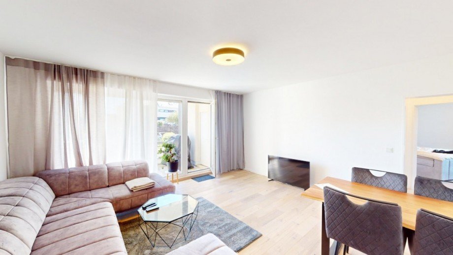 Wohnzimmer Etagenwohnung Hattingen
