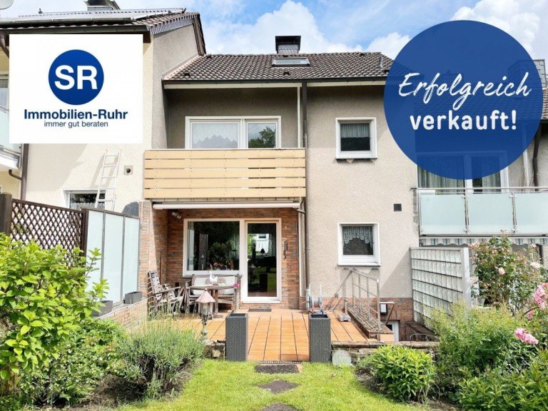 R�ckansicht Bochum / Eppendorf Reihenmittelhaus Reihenmittelhaus in TOP-Lage von Bochum Eppendorf!