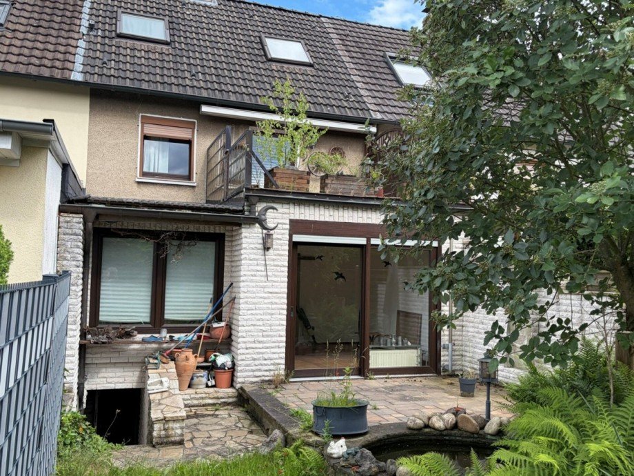 R�ckseite Reihenhaus Bochum / Wattenscheid