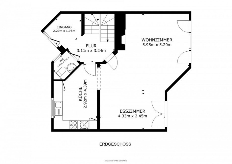 Erdgeschoss Doppelhaush�lfte Bochum