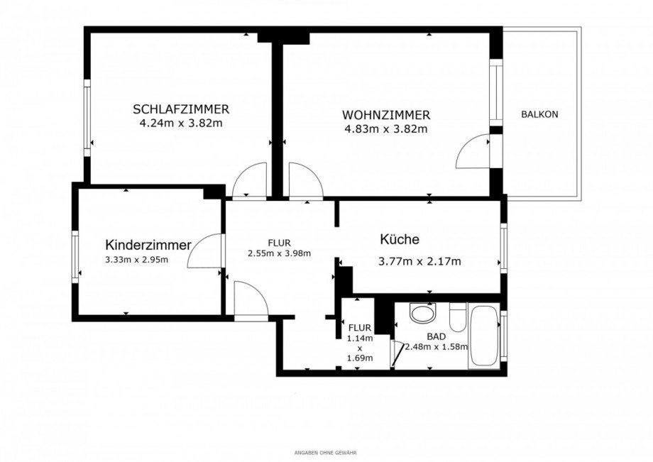 Grundriss Etagenwohnung Herne