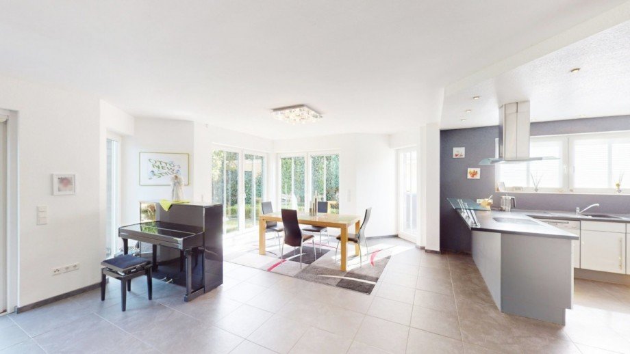 EG Ess-K�chenbereich Einfamilienhaus L�dinghausen