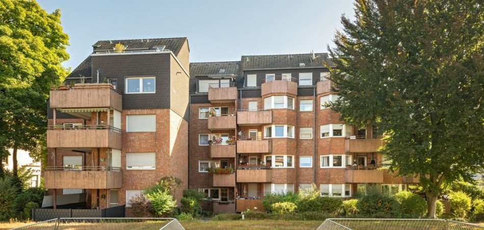 R�ckseite Mehrfamilienhaus Recklinghausen