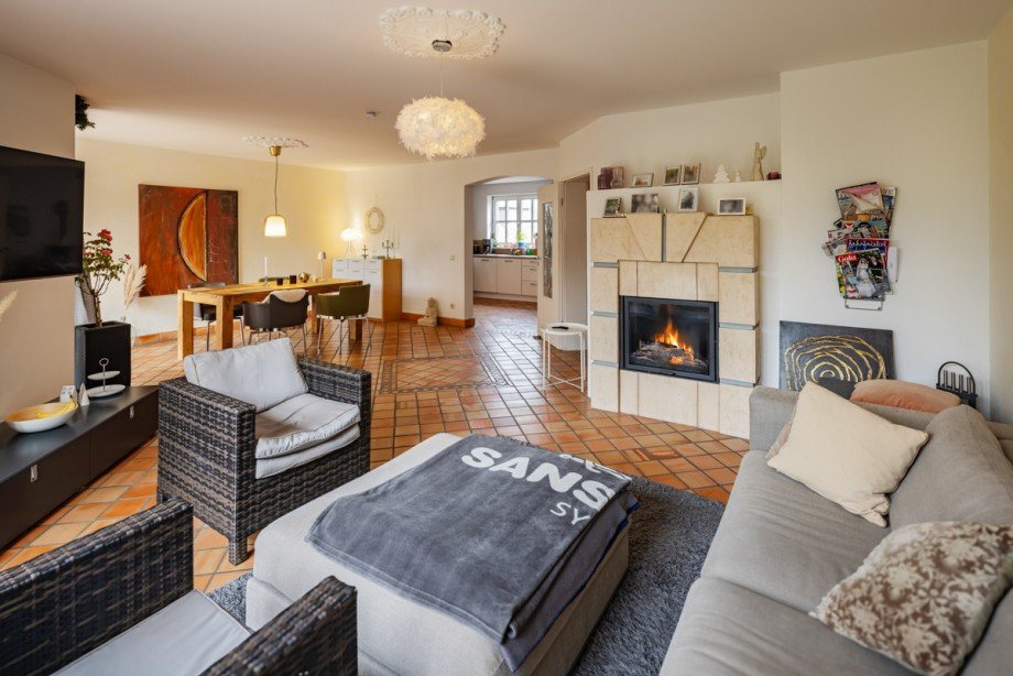 Wohnzimmer Doppelhaush�lfte Bochum