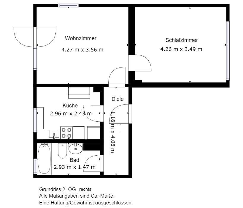 2 OG rechts Mehrfamilienhaus Herne