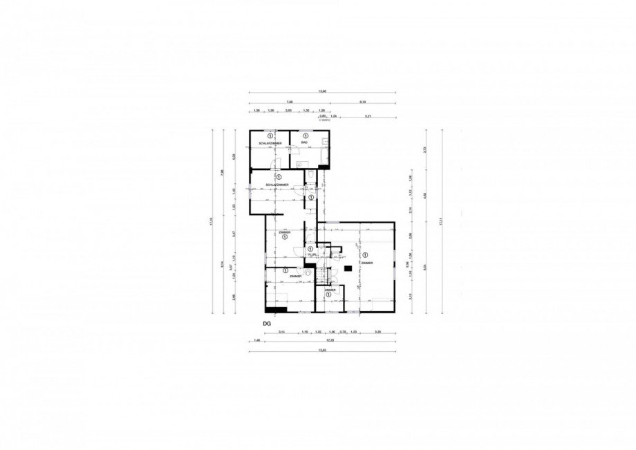 Vorderhaus DG Wohn- / Gesch�ftshaus Bochum