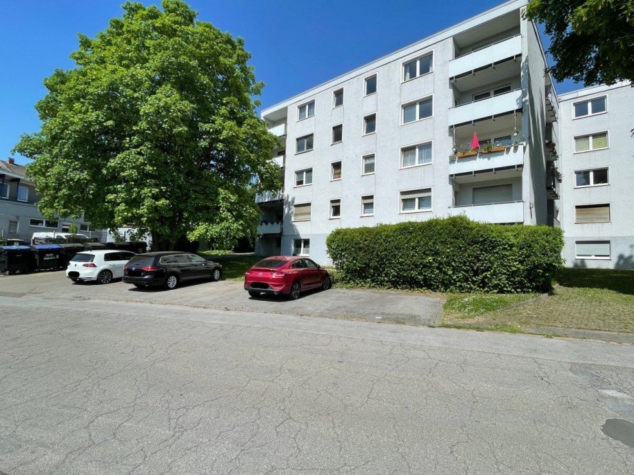 R�ckansicht Etagenwohnung Bochum