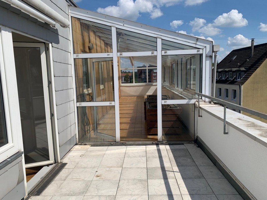 Terrasse / Wintergarten Etagenwohnung Recklinghausen