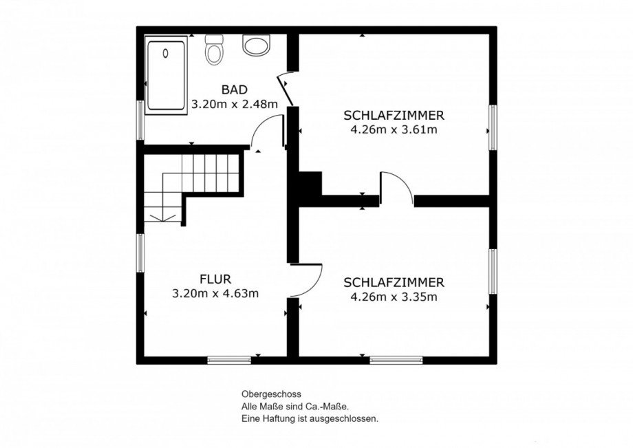 Obergeschoss Einfamilienhaus Sprockh�vel