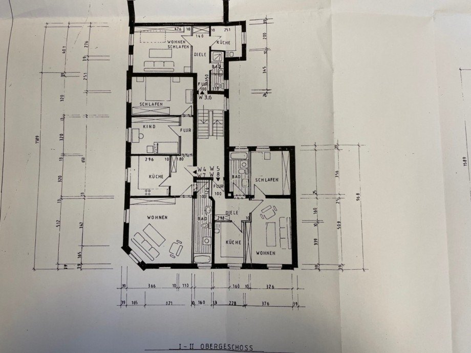 1. und 2. Obergeschoss Mehrfamilienhaus Gelsenkirchen