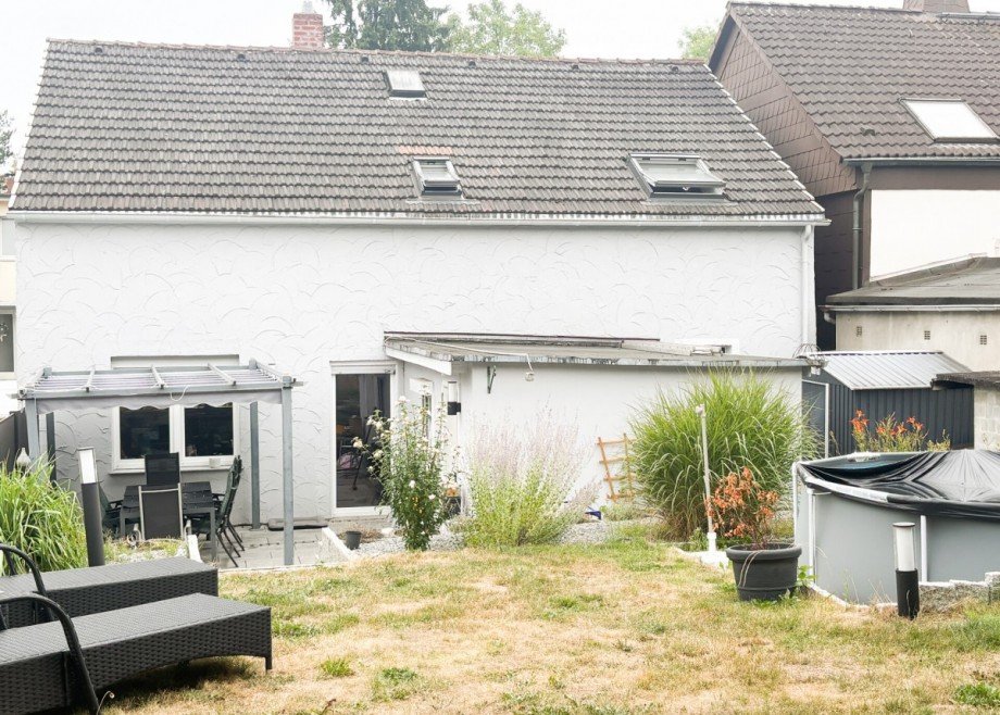 Ansicht R�ckseite Einfamilienhaus Bochum