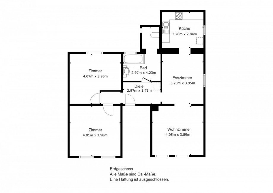 Erdgeschoss Mehrfamilienhaus Recklinghausen
