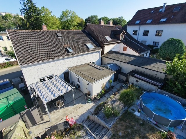 Ansicht R�ckseite Einfamilienhaus Bochum