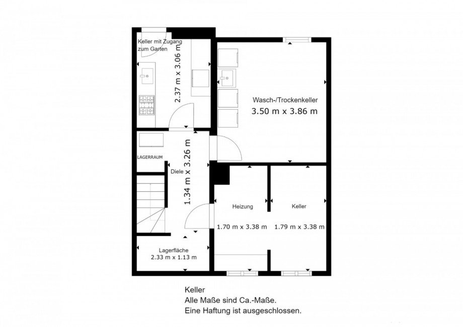 Keller Reihenmittelhaus Bochum / Eppendorf