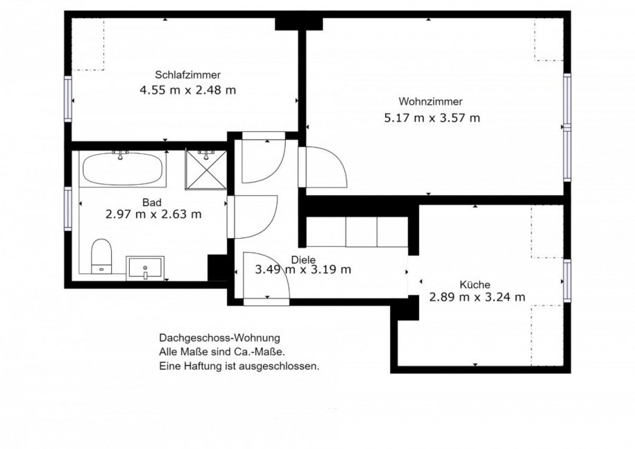 Dachgeschoss Dachgeschosswohnung Bochum