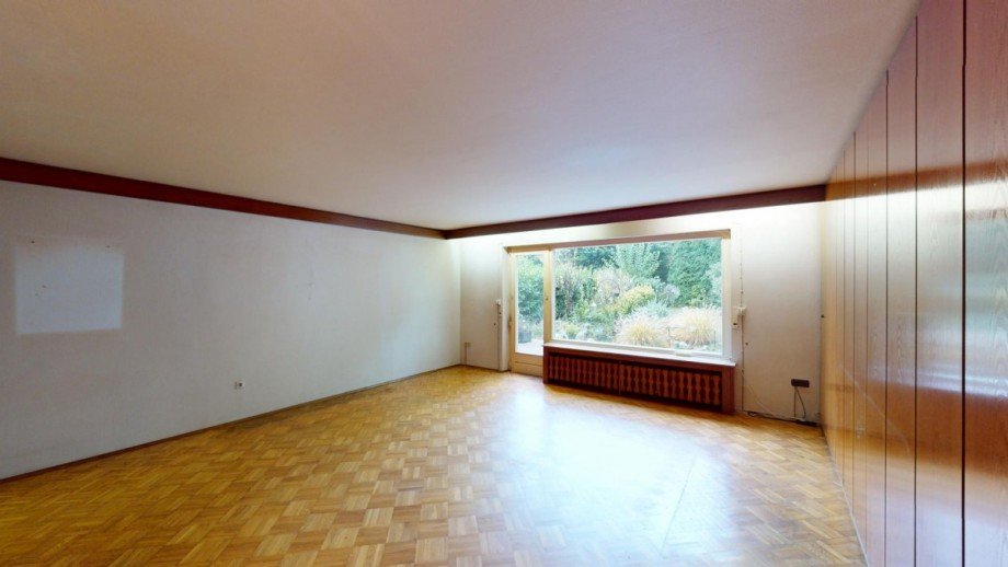 Wohnzimmer EG sanierungsbed�rftig Zweifamilienhaus Herne